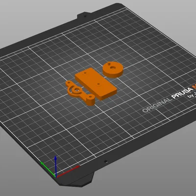 Cơ cấu tay đòn xoay (Half Swing Arm Mechanism) - Mô hình cơ khí 3D