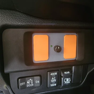 Ngàm Gắn Núm Điều Chỉnh Subwoofer Cho Toyota Tacoma 3rd Gen
