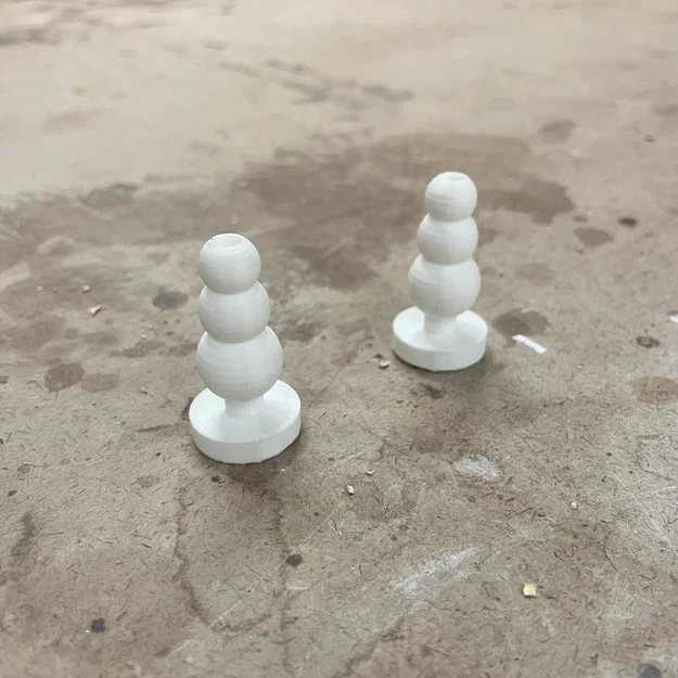 Mô hình trang trí 3D dạng chuỗi hạt độc đáo, dễ dàng in ấn - Image 2