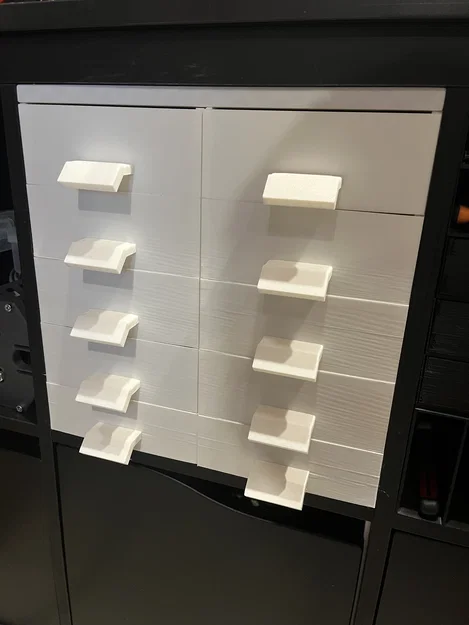 Ngăn kéo Gridfinity in hoàn toàn cho IKEA Kallax (kéo ra hết cỡ) - Image 1