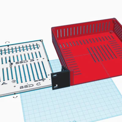 Khay gắn Rack 10 inch cho bo mạch chủ mITX (mITX-Case)