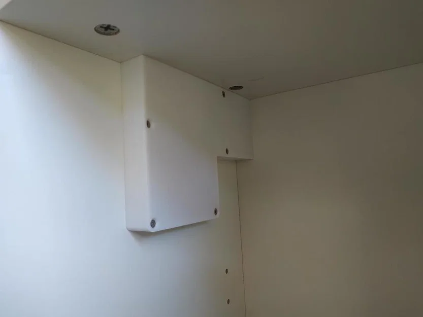 Nắp che hộp âm phẳng cho kệ Ikea Billy - Image 1