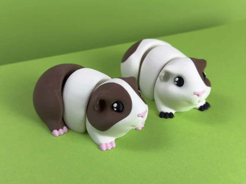 Chuột lang (Guinea Pig) Articulated – Mẫu print-in-place siêu dễ thương - Image 2