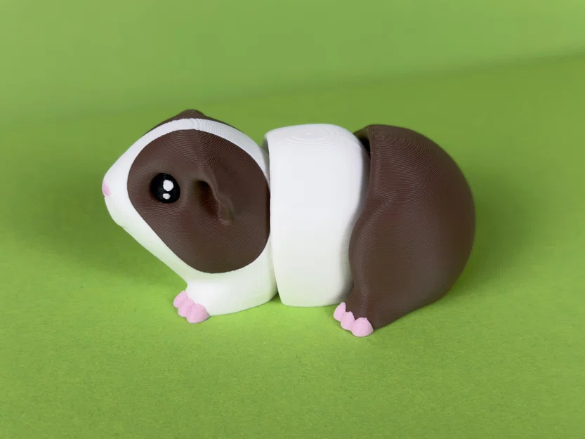 Chuột lang (Guinea Pig) Articulated – Mẫu print-in-place siêu dễ thương - Image 3