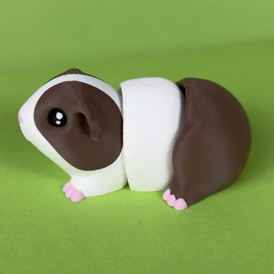Chuột lang (Guinea Pig) Articulated – Mẫu print-in-place siêu dễ thương
