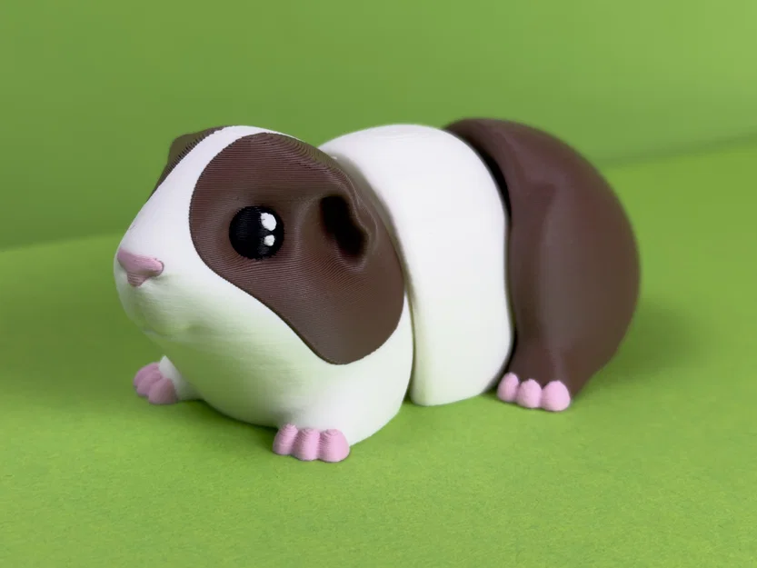 Chuột lang (Guinea Pig) Articulated – Mẫu print-in-place siêu dễ thương - Image 4