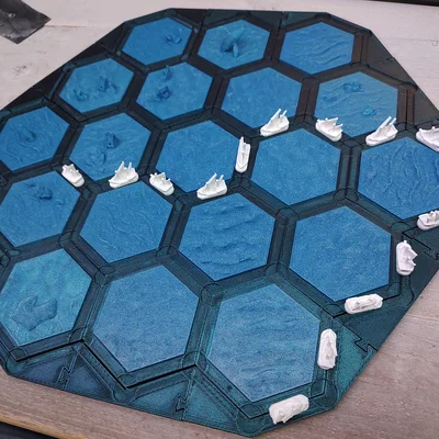 Viền Catan nam châm tối giản