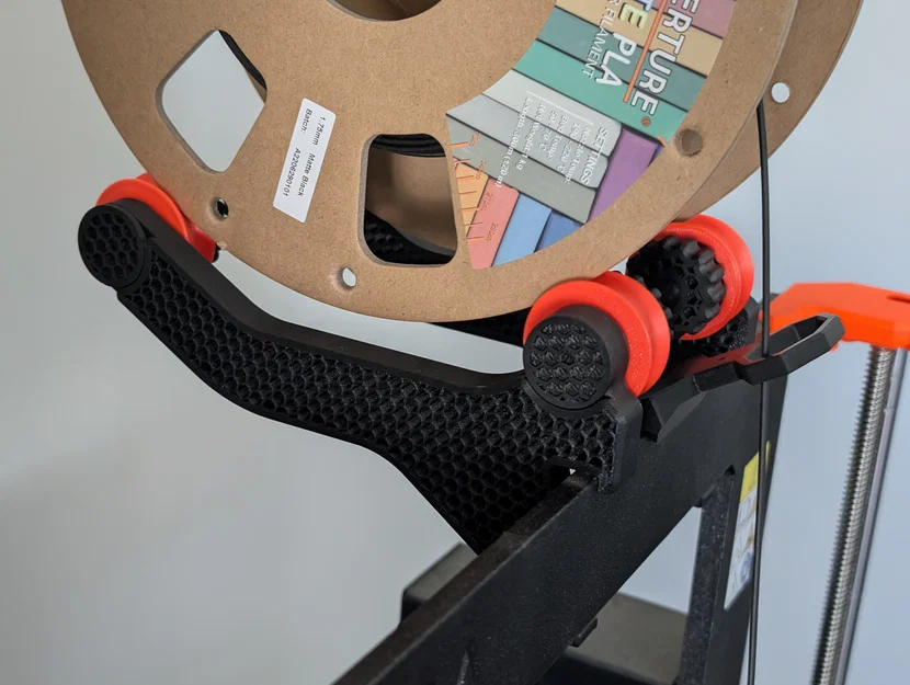 Giá đỡ cuộn filament gắn khung Prusa (Prusa Frame Mount Spool Holder) - Image 1