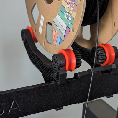Giá đỡ cuộn filament gắn khung Prusa (Prusa Frame Mount Spool Holder)