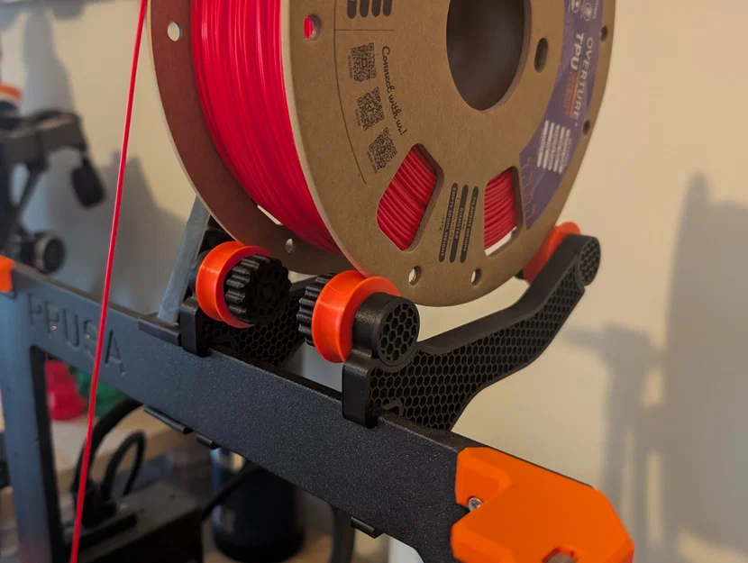 Giá đỡ cuộn filament gắn khung Prusa (Prusa Frame Mount Spool Holder) - Image 5