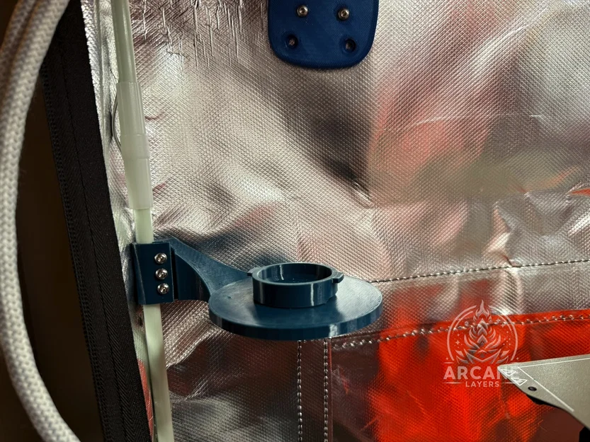 Ngàm gắn camera Prusa Buddy cho lều enclosure máy in 3D (ống 8mm) - Image 2