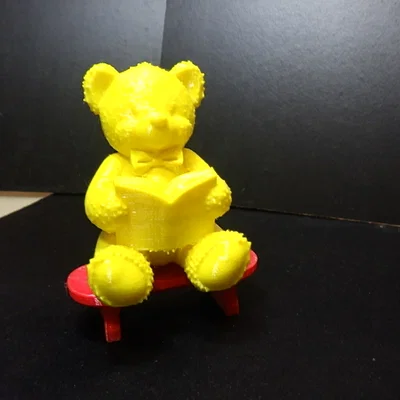 Ghế Băng Nhỏ Xinh Xắn Cho Gấu Bông Fitzgerald (In 3D Mini)