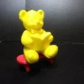 Ghế Băng Nhỏ Xinh Xắn Cho Gấu Bông Fitzgerald (In 3D Mini) - Thumbnail 6