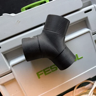 Đầu chia ống hút bụi Festool (Rozdvojka) - Phụ kiện xưởng in 3D