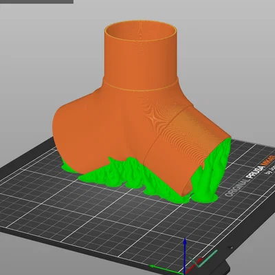 Đầu chia ống hút bụi Festool (Rozdvojka) - Phụ kiện xưởng in 3D