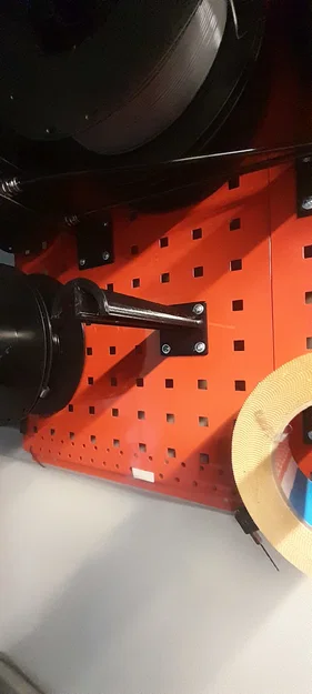 Giá treo cuộn nhựa 3D gắn tường - Giải pháp gọn gàng cho phòng in 3D - Image 1