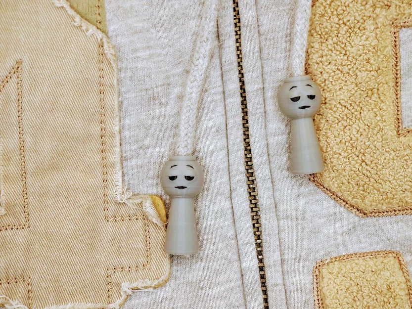 Phụ kiện trang trí dây rút Sprunki cho áo hoodie (Sprunki beads) - Image 1