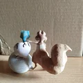 Mô hình 3D chú sóc Scrat và khủng long trong Ice Age - Thumbnail 4