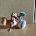 Mô hình 3D chú sóc Scrat và khủng long trong Ice Age - Thumbnail 5