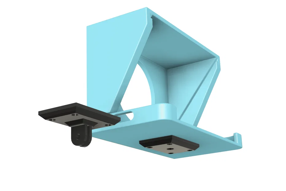 Ngàm gắn Teleprompter tích hợp GoPro và chuẩn 1/4 inch cho Studio - Image 1