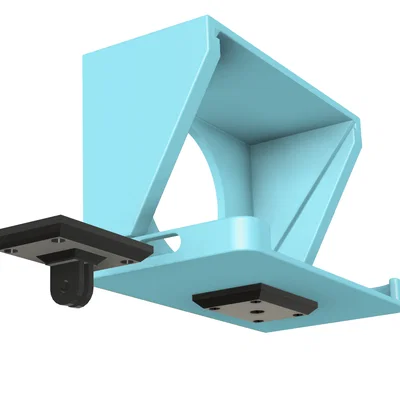Ngàm gắn Teleprompter tích hợp GoPro và chuẩn 1/4 inch cho Studio