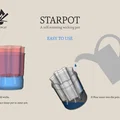 STARPOT – Chậu tự tưới (wicking pot) thấm hút nước - Thumbnail 2