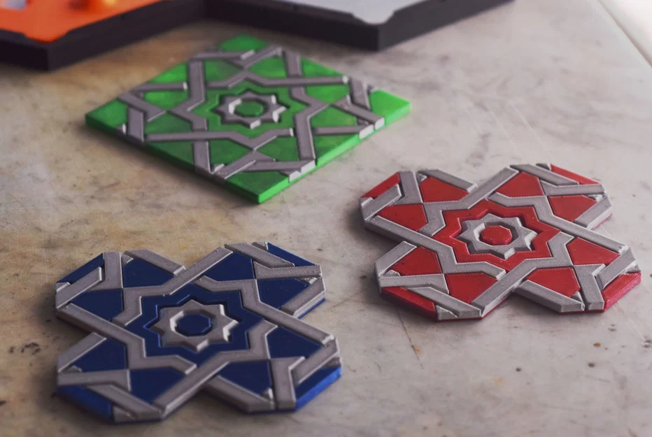 Lót ly Arabesque (Girih) 2 - Image 1