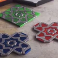 Lót ly Arabesque (Girih) 2 - Thumbnail 1