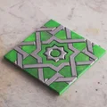Lót ly Arabesque (Girih) 2 - Thumbnail 2