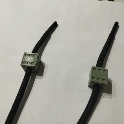 Mẫu in 3D hạt xỏ dây hình xúc xắc (Dice Bead) cực chất