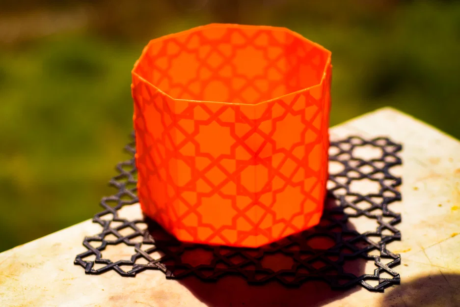 Chậu Cây Arabesque (Girih) – Plant Pot Planter - Image 1