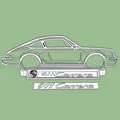 Silhouette Porsche 911 Carrera 1986 – V2 - Thumbnail 1