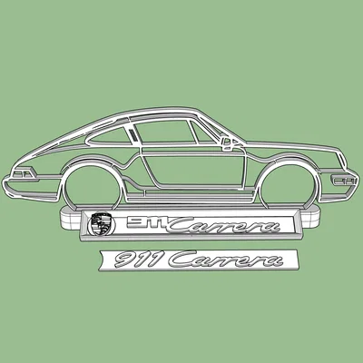 Silhouette Porsche 911 Carrera 1986 – V2