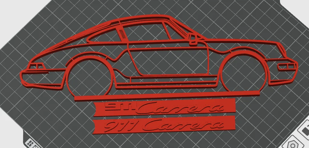 Silhouette Porsche 911 Carrera 1986 – V2 - Image 3