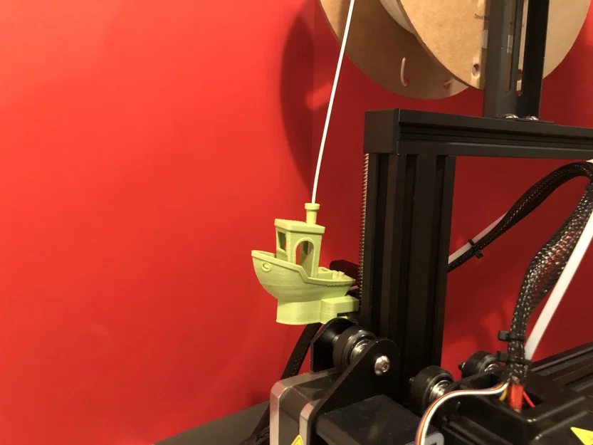 Ender 3 Filament Guide Benchy - Dẫn Filament kiểu Benchy cho Ender 3 - Image 1