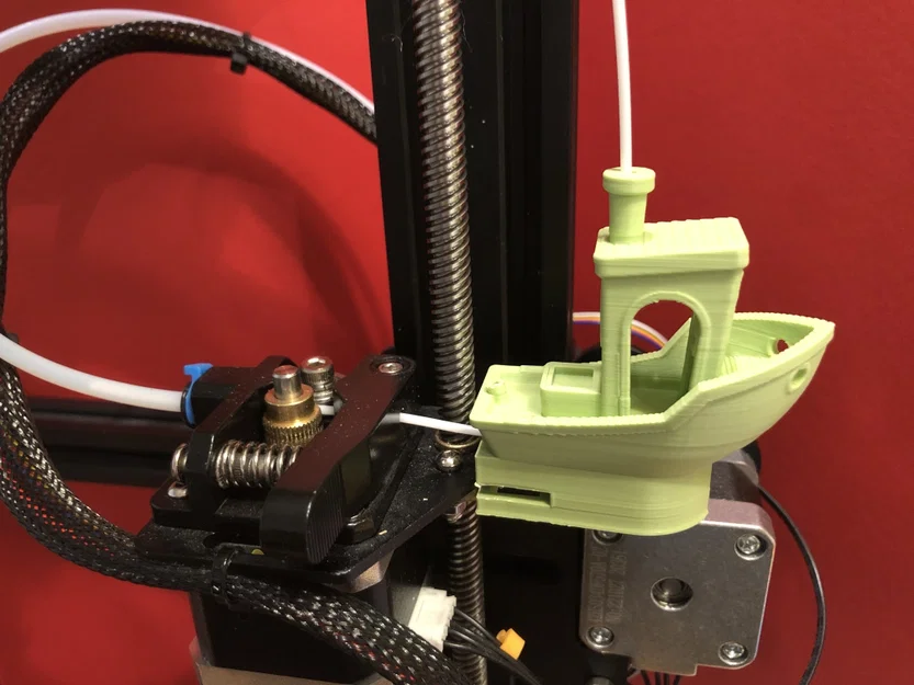 Ender 3 Filament Guide Benchy - Dẫn Filament kiểu Benchy cho Ender 3 - Image 7