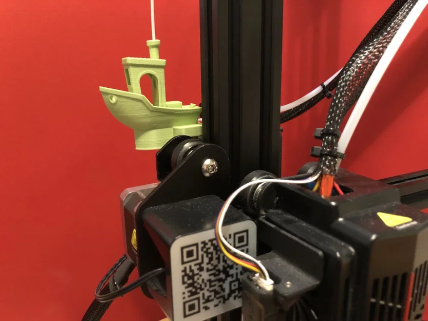 Ender 3 Filament Guide Benchy - Dẫn Filament kiểu Benchy cho Ender 3 - Image 10