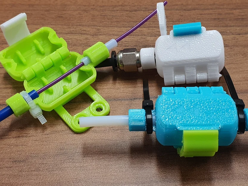 Filament cleaner (Bộ làm sạch filament) gắn PTFE/giá bắt vít, clip siêu bền - Image 2