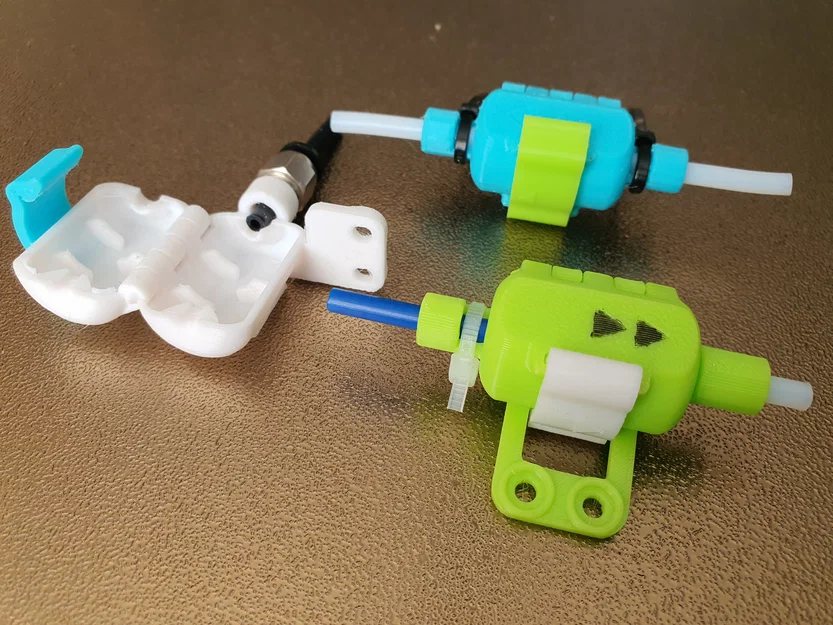 Filament cleaner (Bộ làm sạch filament) gắn PTFE/giá bắt vít, clip siêu bền - Image 3