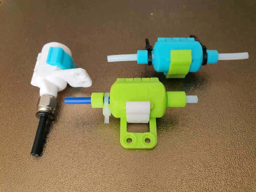 Filament cleaner (Bộ làm sạch filament) gắn PTFE/giá bắt vít, clip siêu bền - Image 4