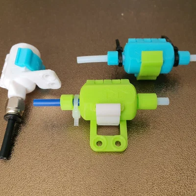 Filament cleaner (Bộ làm sạch filament) gắn PTFE/giá bắt vít, clip siêu bền