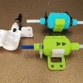 Filament cleaner (Bộ làm sạch filament) gắn PTFE/giá bắt vít, clip siêu bền - Thumbnail 5