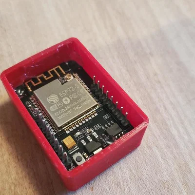Vỏ ESP32 Cam snap-fit cho pin headers