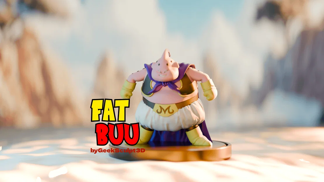 Tượng Majin Buu (Dragon Ball Z) - Majin Buu Sculpture - Image 1