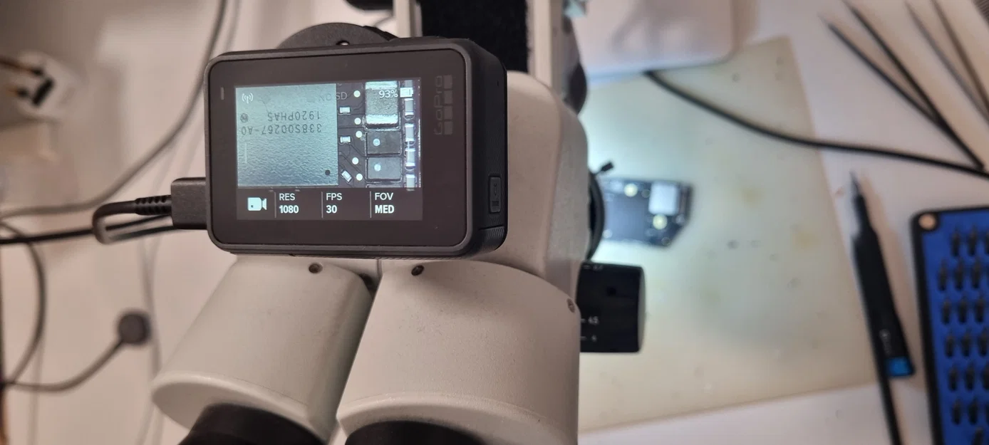 Adapter GoPro 5 sang C-Mount / Mặt trước (Front plate) - Image 2