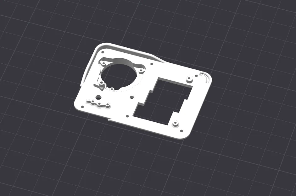 Adapter GoPro 5 sang C-Mount / Mặt trước (Front plate) - Image 3