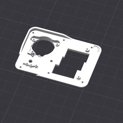 Adapter GoPro 5 sang C-Mount / Mặt trước (Front plate)