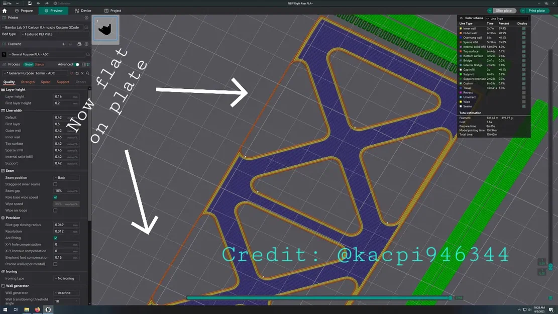 V2 Vented Remix - Riser+AMS Stand Bambu Lab P1P/P1S/X1-C (Community Build) - Image 13