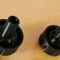 Núm vặn cho Delonghi Press Grill (Delonghi Press Grill knob) - Thumbnail 6