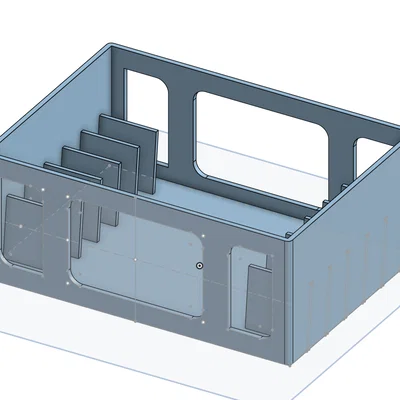 Khay 3D thông minh đựng gia vị 7 ngăn cho gian bếp gọn gàng